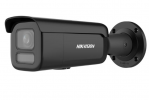 Hikvision DS-2CD2647G2HT-LIZS(2.8-12mm) (BLACK) 4Мп уличная цилиндрическая IP-камера c Smart гибридной EXIR/LED подсветкой до 60м