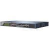 Hikvision 24 RJ45 100M PoE; 2 Uplink комбо-порта 1000М DS-3E0326P-E