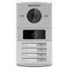 HikVision 1.3Мп IP вызывная панель на четырёх абонентов с ИК-подсветкой DS-KV8402-IM