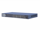Hikvision Неуправляемый, 24 RJ45 1000M PoE с грозозащитой 6кВ DS-3E0526P-E