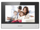 Hikvision 7“ IP видеодомофон с WI-FI Сенсорный 7" цветной TFT LCD экран с разрешением 1024х600 DS-KH6320-WTE1