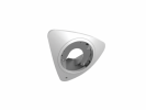 Hikvision Крепление в угол для компактных fisheye камер, 233х201х96 мм DS-1274ZJ-DM28