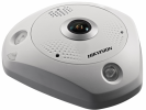 Hikvision 6Мп fisheye IP-камера с ИК-подсветкой до 15м, DS-2CD6365G0E-IS(1.27mm)(B)