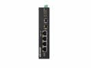 Hikvision Неуправляемый, 3 RJ45 1000M PoE с грозозащитой 6кВ; DS-3T0506HP-E/HS