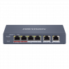 Hikvision DS-3E1106HP-EIPoE Сетевой коммутатор, профессиональная серия