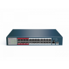 Hikvision Сетевой неуправляемый коммутатор 24 RJ45 100M PoE, DS-S2624P(B)