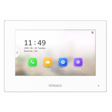 Фотография товара 'Hikvision VDP-H22117“ IP видеодомофон Сенсорный 7" TFT LCD экран 1024*600; встроенные микрофон и динамик'