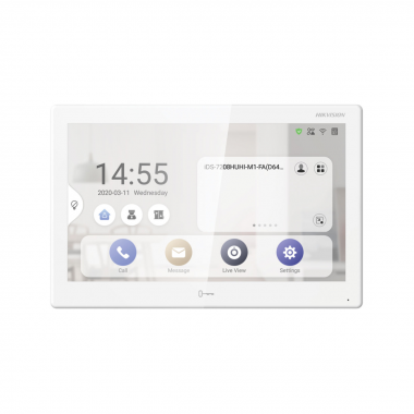 Фотография товара 'Hikvision DS-KH9310-WTE1(B) 7'' видеодомофон (ОС Android 10.0)'