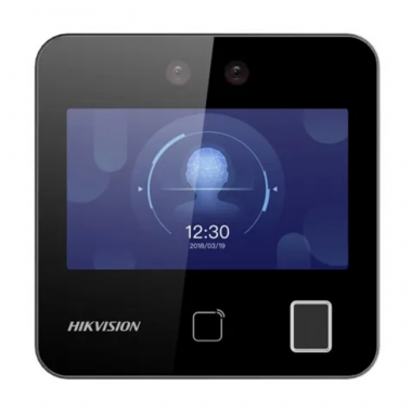 Фотография товара 'Hikvision ACT-T1343EFW Терминал доступа с распознаванием лиц и считывателем отпечатков пальцев (Em-marine) 4.3"'