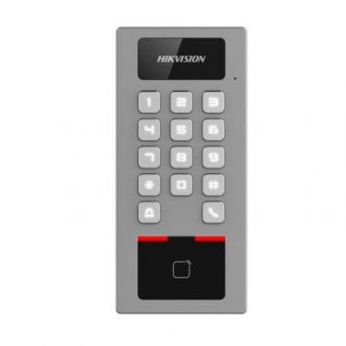 Фотография товара 'Hikvision DS-K1T502DBWX-C Терминал доступа с 2Мп камерой, встроенные считыватели Mifare, Felica, DESfire'