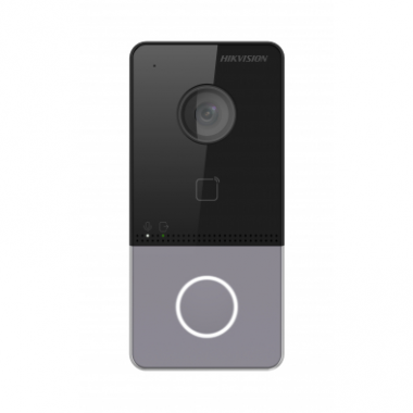 Фотография товара 'Hikvision DS-KV6113-PE1(C) 2Мп IP вызывная панель на одного абонента с ИК-подсветкой CMOS'