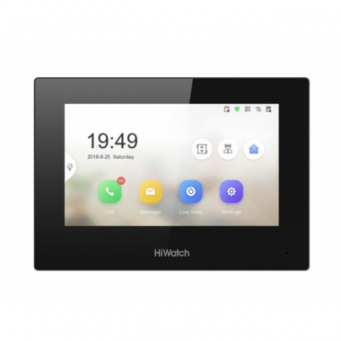 Фотография товара 'Hikvision VDP-H3212WB 7“ гибридный IP видеодомофон с Wi-Fi Сенсорный'