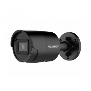 Фотография товара 'Hikvision DS-2CD2083G2-IU(BLACK)(2.8mm) 8Мп уличная цилиндрическая IP-камера с EXIR-подсветкой до 40м'