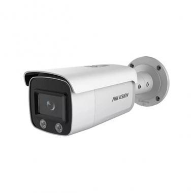 Фотография товара 'Hikvision DS-2CD2T47G2-L(C)(4mm) 4Мп уличная цилиндрическая IP-камера с LED-подсветкой до 60м'