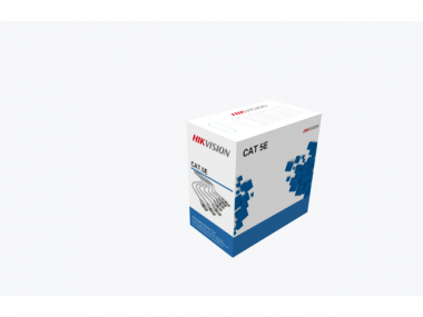Фотография товара 'Hikvision Кабель UTP для внутренней прокладки 8 жил/4 пары 24AWG CAT5e DS-1LN5E-E/E'