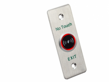 Фотография товара 'Hikvision Бесконтактная кнопка выхода 1A@DC30В, 0.5A@AC125В макс DS-K7P04/T'