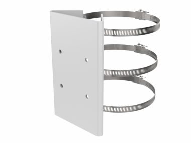 Фотография товара 'Hikvision Крепление на столб, совместимо с подвесным кронштейном, сталь DS-1673ZJ'