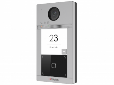 Фотография товара 'Hikvision 2Мп IP вызывная панель на одного абонента с ИК-подсветкой до 3м и Wi-Fi 2Мп; VDP-D4211W/Flush'