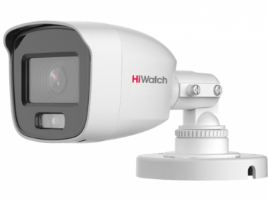 Фотография товара 'Hikvision 2Мп уличная цилиндрическая HD-TVI камера с LED-подсветкой до 20м, DS-T200L (2.8 mm) ColorVu'