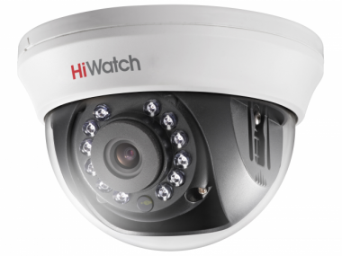 Фотография товара 'Hikvision 2Мп внутренняя купольная HD-TVI камера с ИК-подсветкой до 20м, DS-T201(B) (3.6 mm)'