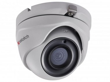 Фотография товара 'Hikvision 2Мп уличная купольная HD-TVI камера с EXIR-подсветкой до 20м, DS-T203P(B) (6 mm)'