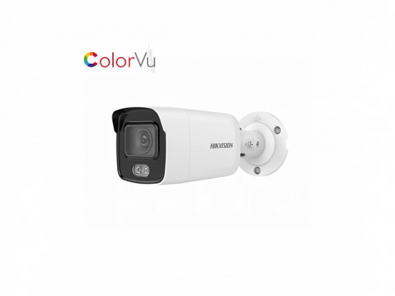 Фотография товара 'Hikvision DS-2CD2027G2-LU(C)(4mm) 2Мп уличная цилиндрическая IP-камера с LED-подсветкой до 40м'