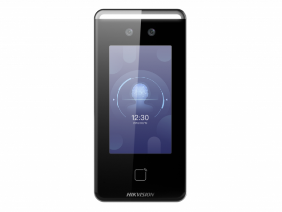 Фотография товара 'Hikvision DS-K1T341CMW Терминал доступа с распознаванием лиц (Mifare 1K) 4.3" цветной IPS LCD сенсорный экран'