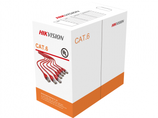 Фотография товара 'Hikvision Кабель UTP для внутренней прокладки 8 жил/4 пары 24AWG CAT6 HWC-6AU-W'