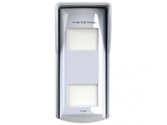 Фотография товара 'Hikvision ИК+СВЧ датчик беспроводной уличный DS-PD2-T12P-WEL'