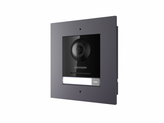 Фотография товара 'Hikvision 2Мп IP вызывная панель c ИК-подсветкой, врезная 2 Мп камера типа Fish eye DS-KD8003-IME1/Flush'