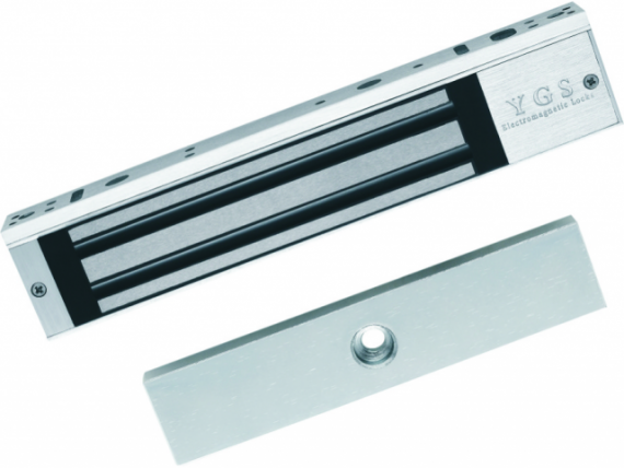 Фотография товара 'Hikvision Электромагнитный замок Нагрузка 300кг; для одной двери DS-K4H258S'