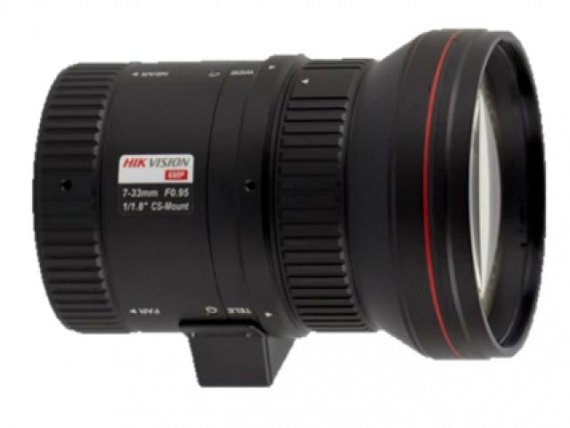Фотография товара 'Hikvision Вариофокальный 6Мп объектив 1/1.8, 7-33мм F0.95-С HV0733D-6MP'