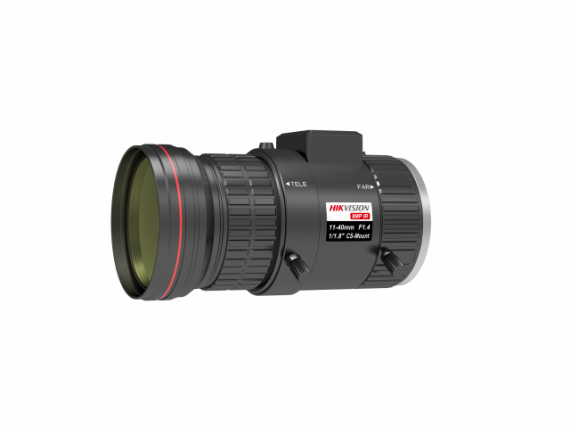 Фотография товара 'Hikvision Вариофокальный 8Мп объектив 1/1.8"; 11-40мм F1.4-С; крепление CS; HV1140D-8MPIRA'