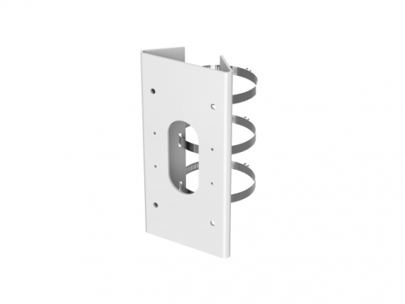 Фотография товара 'Hikvision Крепление на столб, нержавеющая сталь, DS-1475ZJ-SUS'